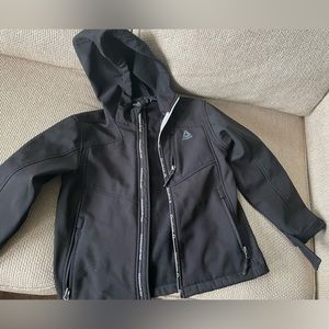 Reebok Size 8 fleece lined hooded jacket